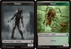 Zombie // Insect Doubled-Sided Token